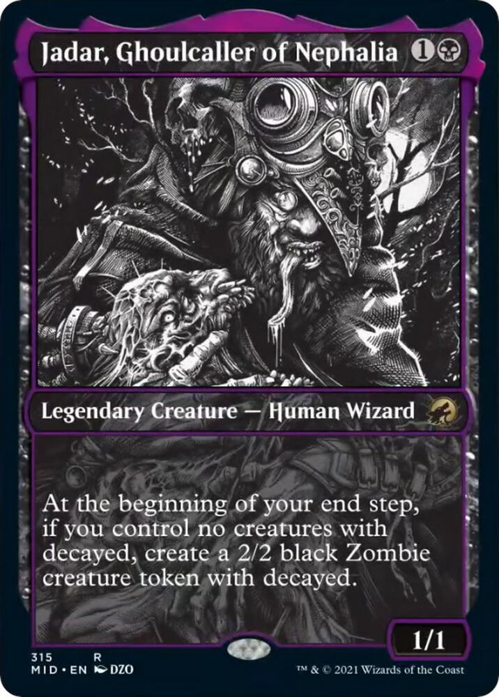 Jadar Ghoulcaller of Nephalia Showcase 315 (Innistrad: Midnight Hunt)  | Good Games Adelaide SA