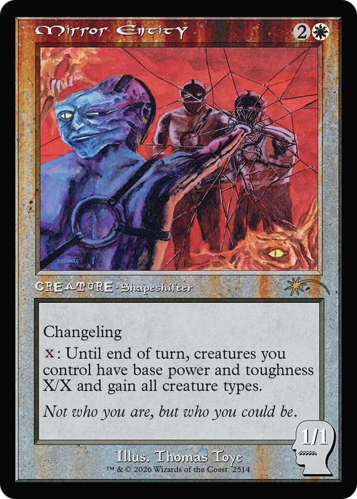 Mirror Entity 2514 (Secret Lair Drop Series)  - Foil | Good Games Adelaide SA
