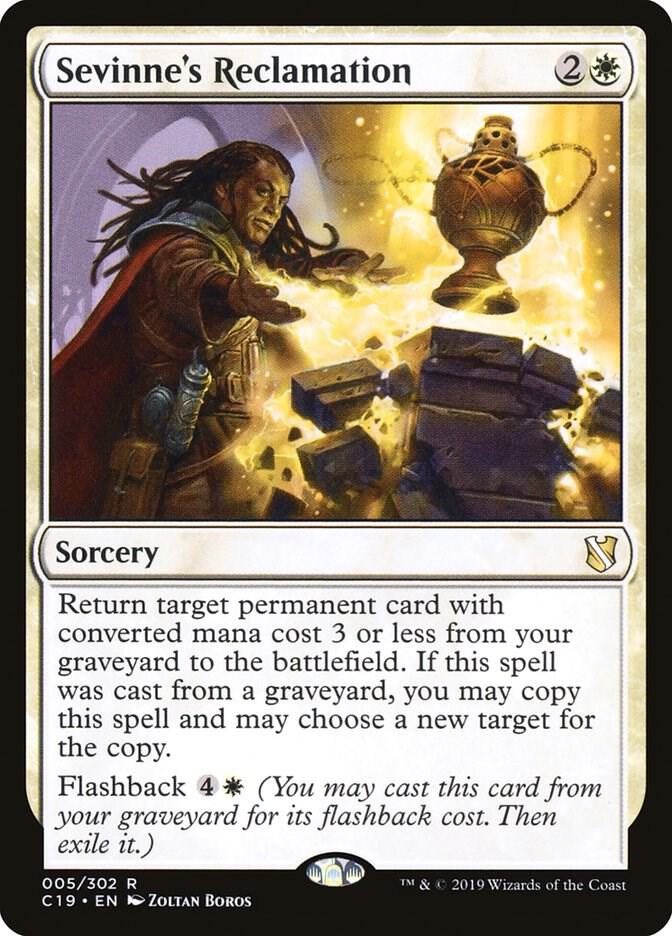 Sevinne's Reclamation 5 (Commander 2019)  | Good Games Adelaide SA