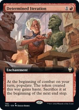 Determined Iteration Extended Art 146 (Commander: Streets of New Capenna)  | Good Games Adelaide SA