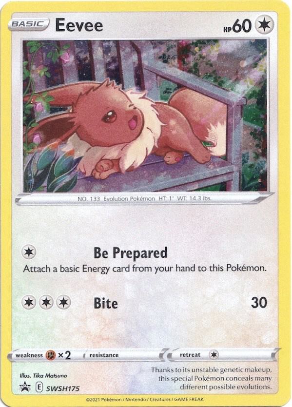 Eevee SWSH175 (SWSH: Sword & Shield Promo Cards)  - Holofoil | Good Games Adelaide SA