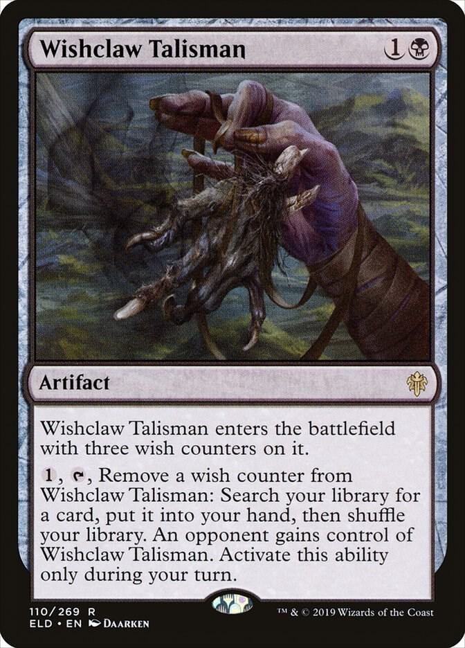 Wishclaw Talisman 110 (Throne of Eldraine)  - Foil | Good Games Adelaide SA