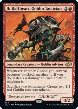 Ib Halfheart Goblin Tactician 554 (Jumpstart 2022)  | Good Games Adelaide SA