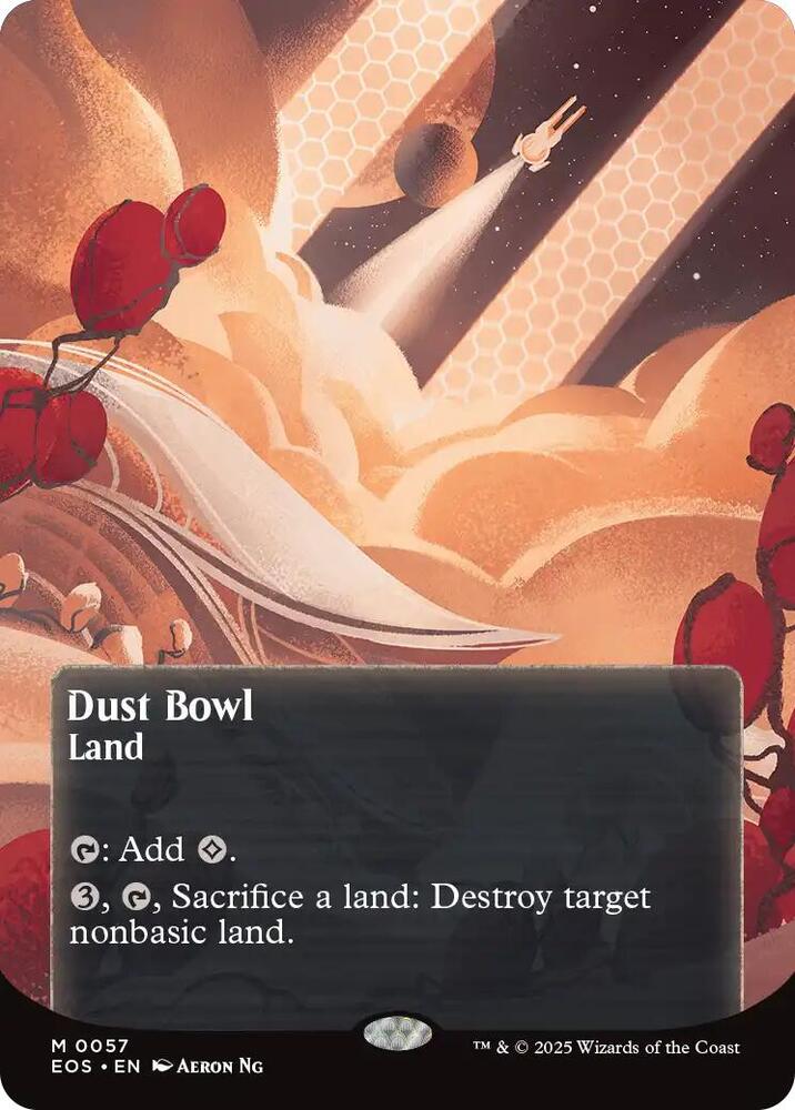 Dust Bowl  57/0 (Edge of Eternities: Stellar Sights)  - Borderless | Good Games Adelaide SA