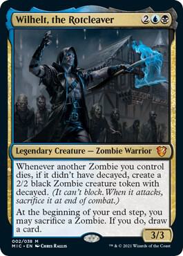 Wilhelt the Rotcleaver 2 (Commander: Innistrad: Midnight Hunt)  | Good Games Adelaide SA