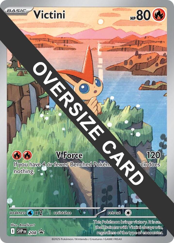 Victini 208 208 (Jumbo Cards)  - Holofoil | Good Games Adelaide SA