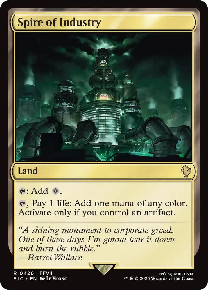 Spire of Industry Surge Foil 426 (Commander: FINAL FANTASY)  - Foil | Good Games Adelaide SA