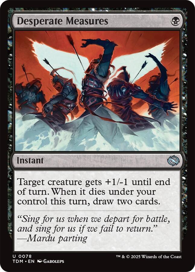 Desperate Measures 78 (Tarkir: Dragonstorm)  | Good Games Adelaide SA