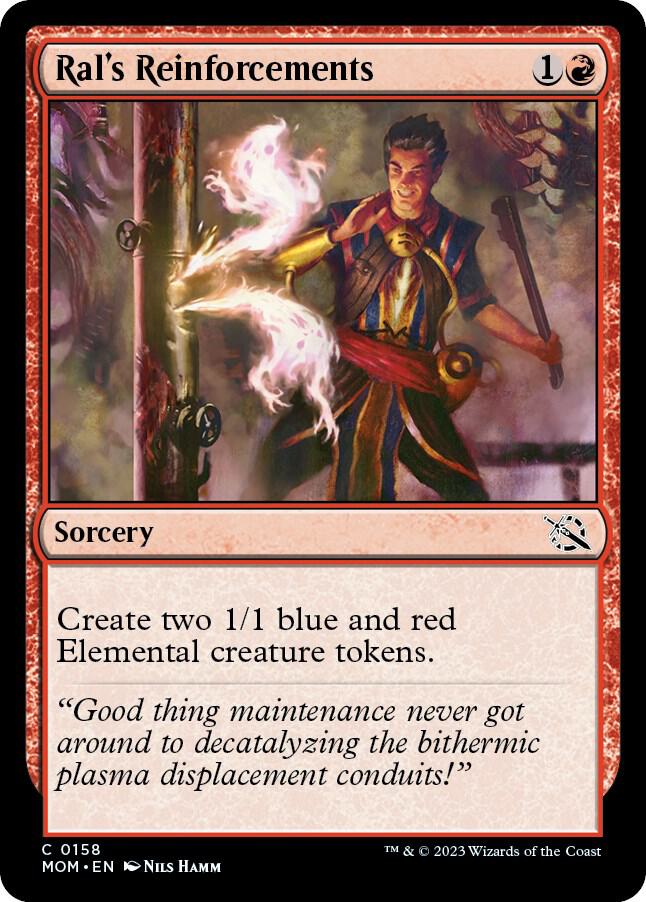 Rals Reinforcements 158 (March of the Machine)  - Foil | Good Games Adelaide SA