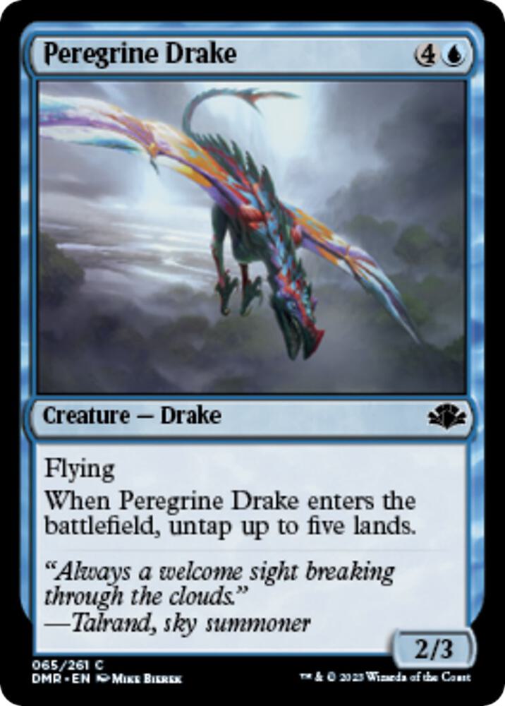 Peregrine Drake 65 (Dominaria Remastered)  - Foil | Good Games Adelaide SA