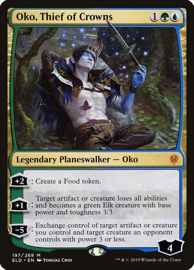 Oko, Thief of Crowns 197 (Throne of Eldraine)  | Good Games Adelaide SA