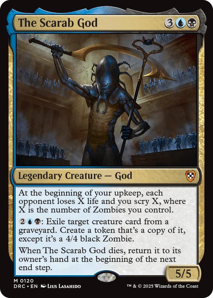 The Scarab God 120 (Commander: Aetherdrift)  | Good Games Adelaide SA