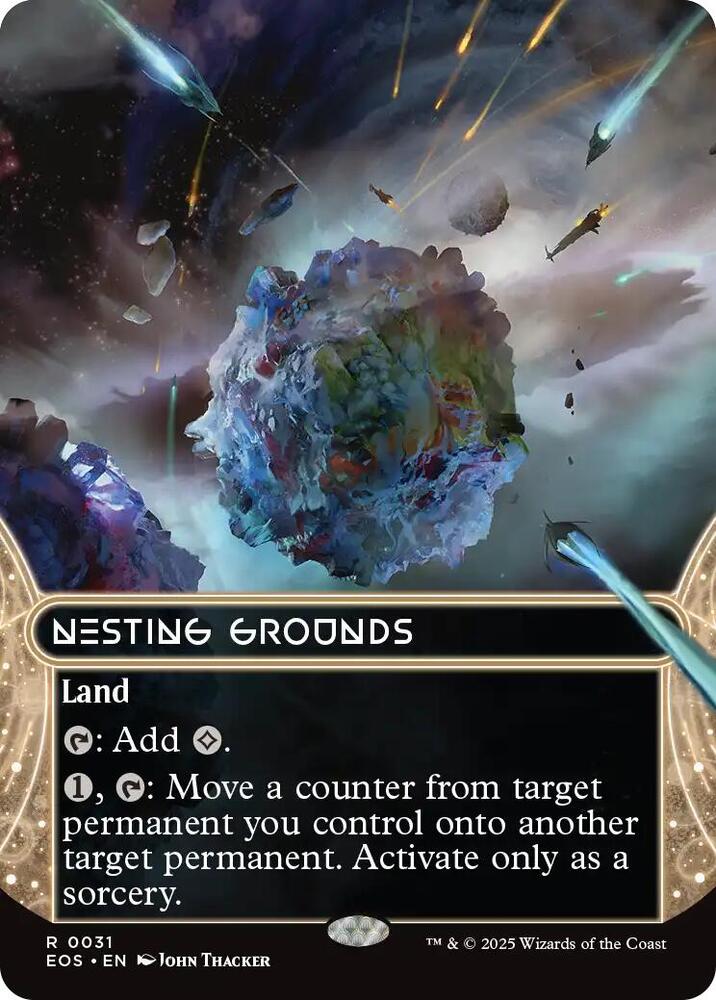 Nesting Grounds  31/0 (Edge of Eternities: Stellar Sights)  - Borderless | Good Games Adelaide SA