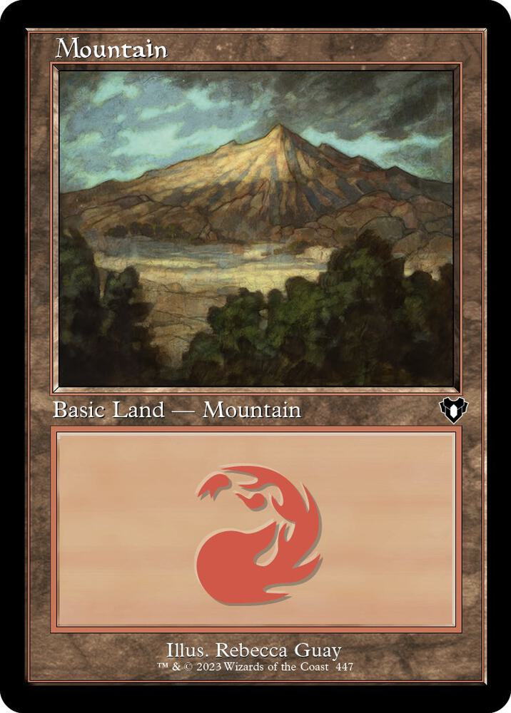 Mountain 447 (Commander Masters)  - Retro Foil | Good Games Adelaide SA