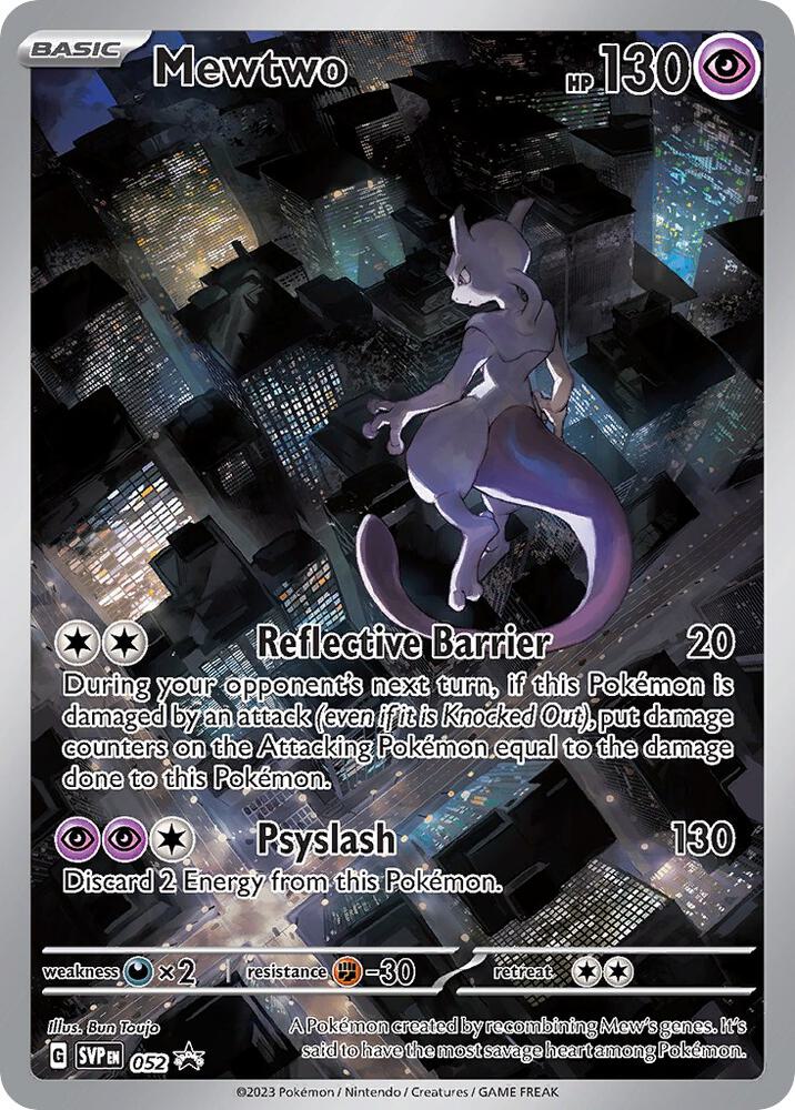 Mewtwo 052 (SV: Scarlet & Violet Promo Cards)  - Holofoil | Good Games Adelaide SA