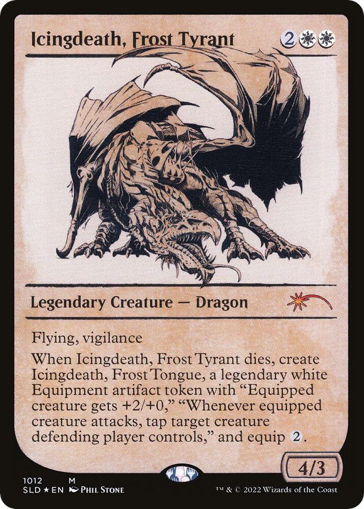 Icingdeath Frost Tyrant Showcase 1012 (Secret Lair Drop Series)  - Foil | Good Games Adelaide SA