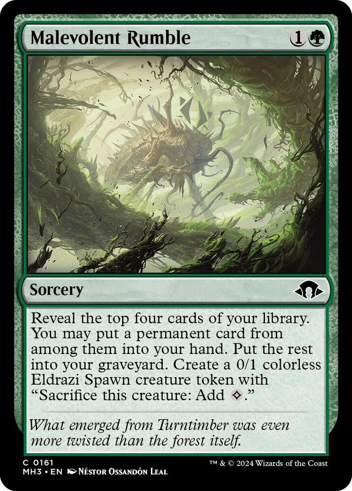 Malevolent Rumble 161 (Modern Horizons 3)  - Foil | Good Games Adelaide SA