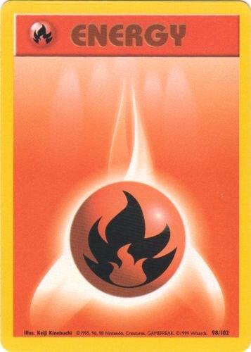 Fire Energy 098/102 (Base Set)  | Good Games Adelaide SA