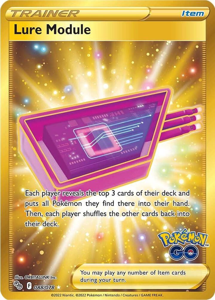 Lure Module Secret 088/078 (Pokemon GO)  - Holofoil | Good Games Adelaide SA