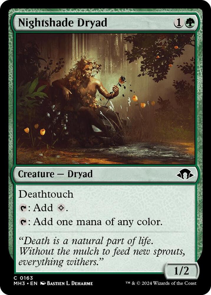 Nightshade Dryad 163 (Modern Horizons 3)  - Foil | Good Games Adelaide SA