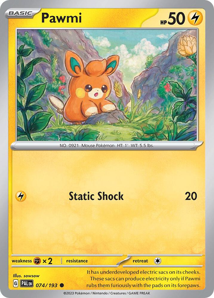 Pawmi 074/193 (Miscellaneous Cards & Products)  - Cosmo Holofoil | Good Games Adelaide SA