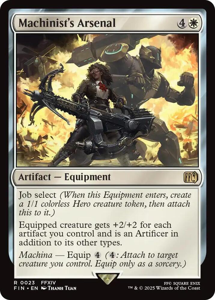 Machinist's Arsenal 23 (FINAL FANTASY)  - Foil | Good Games Adelaide SA