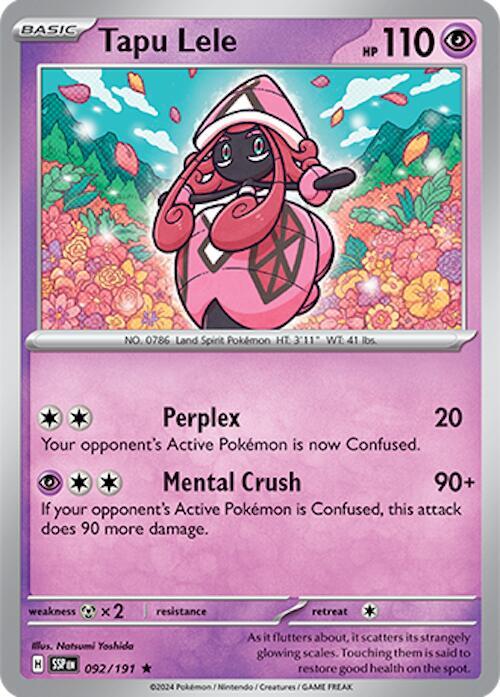 Tapu Lele 092/191 (SV08: Surging Sparks)  - Holofoil | Good Games Adelaide SA