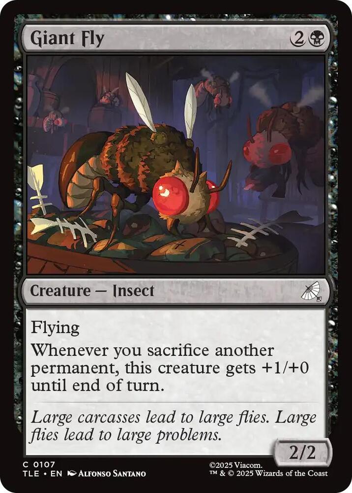Giant Fly 107 (Avatar: The Last Airbender: Eternal-Legal)  - Foil | Good Games Adelaide SA