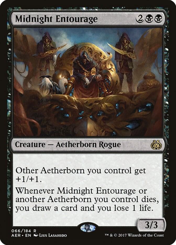 Midnight Entourage 66 (Aether Revolt)  - Foil | Good Games Adelaide SA