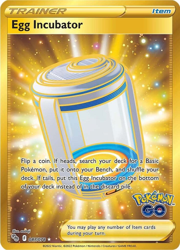 Egg Incubator Secret 087/078 (Pokemon GO)  - Holofoil | Good Games Adelaide SA