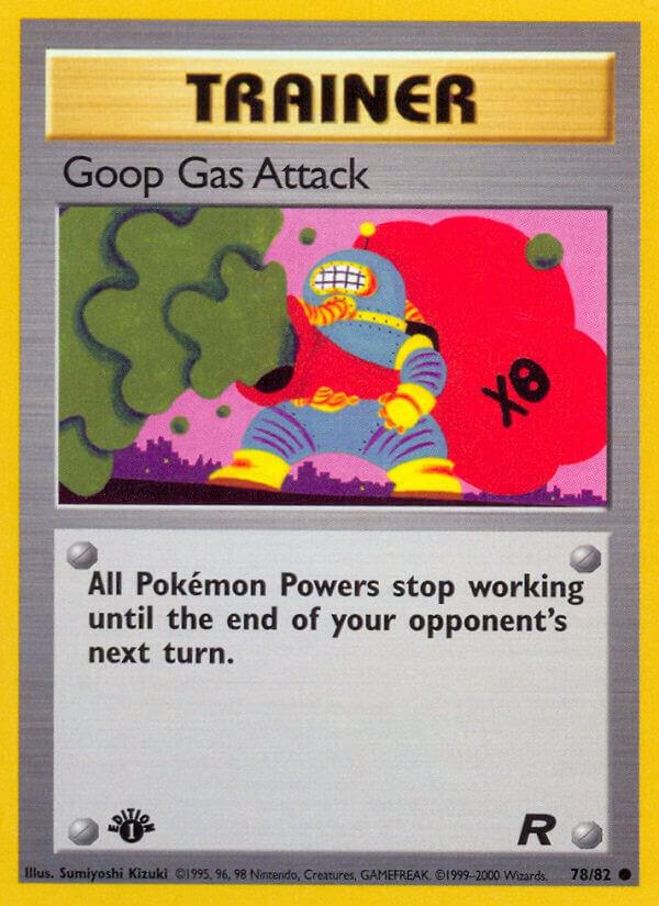 Goop Gas Attack 78/82 (Team Rocket)  - 1st Edition | Good Games Adelaide SA