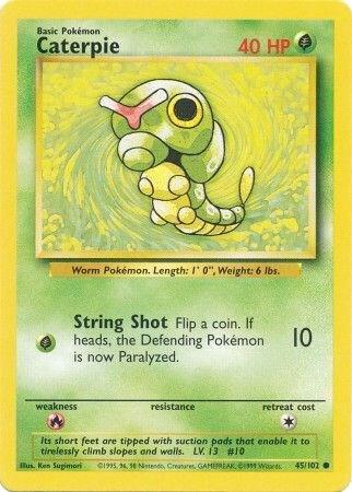 Caterpie 045/102 (Base Set)  | Good Games Adelaide SA