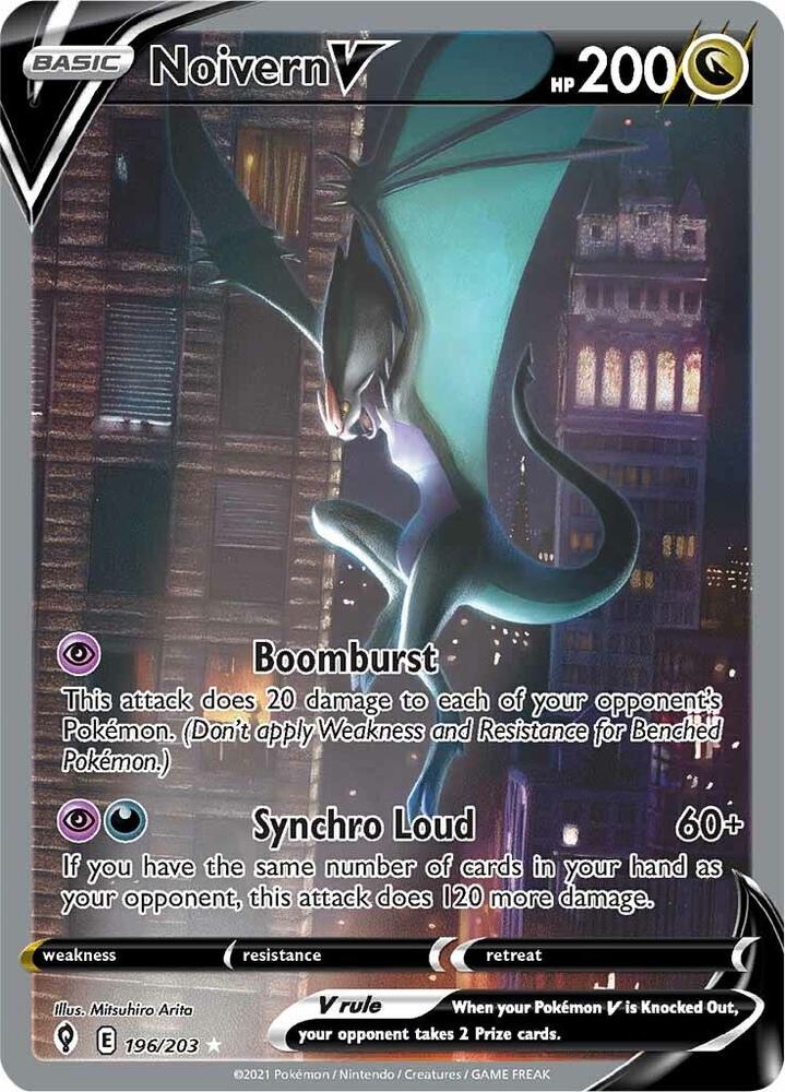 Noivern V Alternate Full Art 196/203 (SWSH07: Evolving Skies)  - Holofoil | Good Games Adelaide SA
