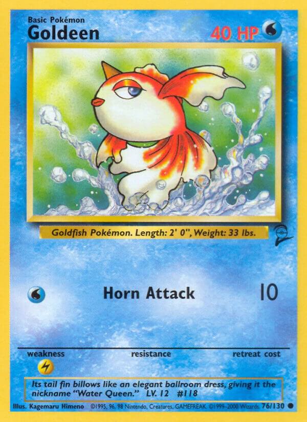 Goldeen 076/130 (Base Set 2)  | Good Games Adelaide SA