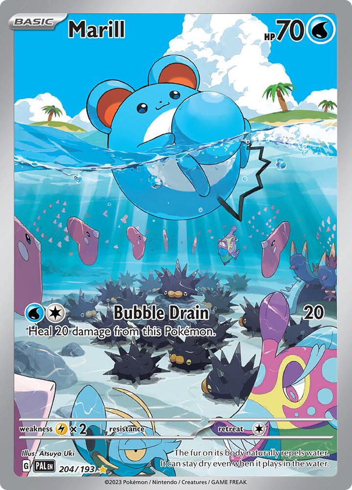 Marill 204 193 204/193 (SV02: Paldea Evolved)  - Holofoil | Good Games Adelaide SA