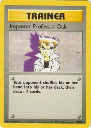 Imposter Professor Oak 073/102 (Base Set)  | Good Games Adelaide SA