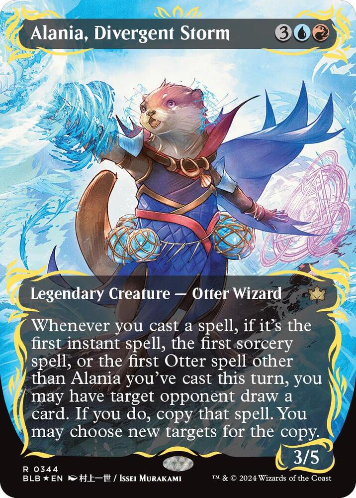 Alania, Divergent Storm 344 (Bloomburrow)  - Foil | Good Games Adelaide SA