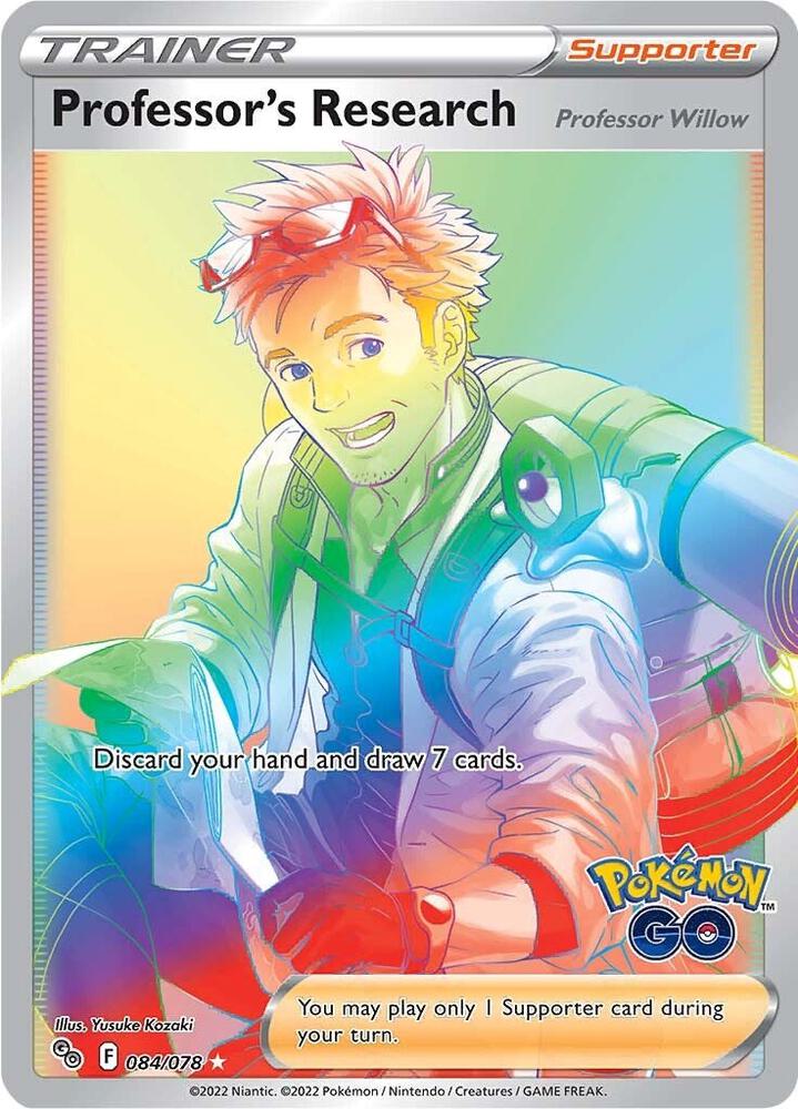 Professor's Research Secret 084/078 (Pokemon GO)  - Holofoil | Good Games Adelaide SA