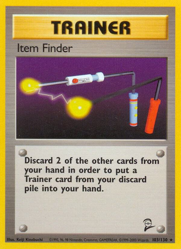 Item Finder 103/130 (Base Set 2)  | Good Games Adelaide SA