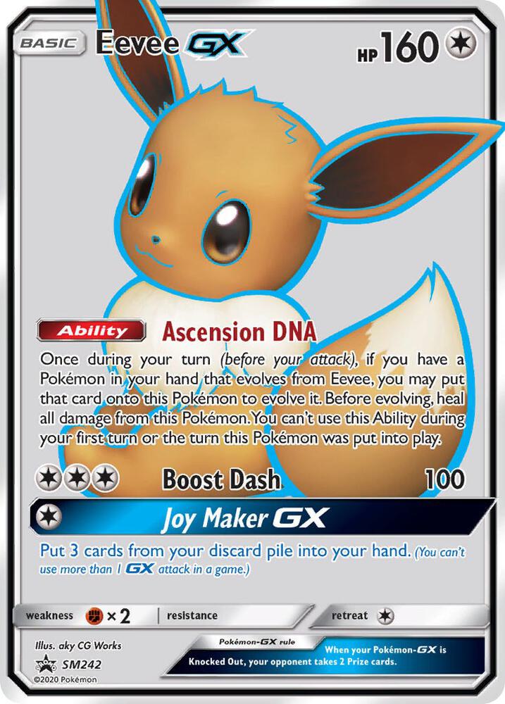 Eevee GX SM242 (SM Promos)  - Holofoil | Good Games Adelaide SA
