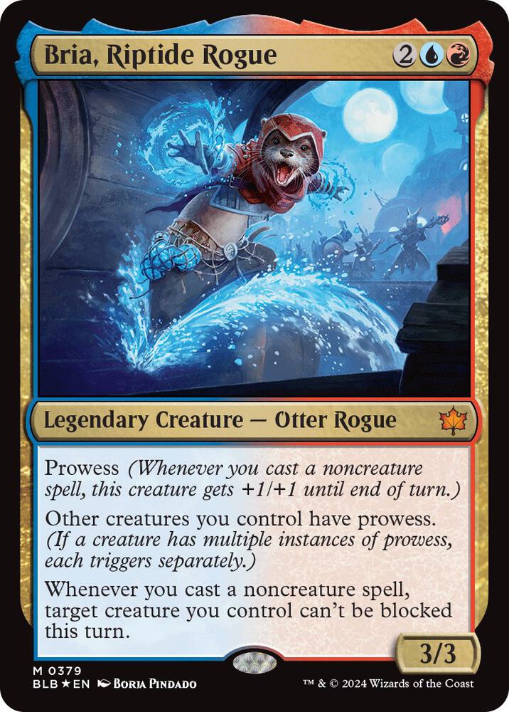 Bria, Riptide Rogue 379 (Bloomburrow)  - Foil | Good Games Adelaide SA
