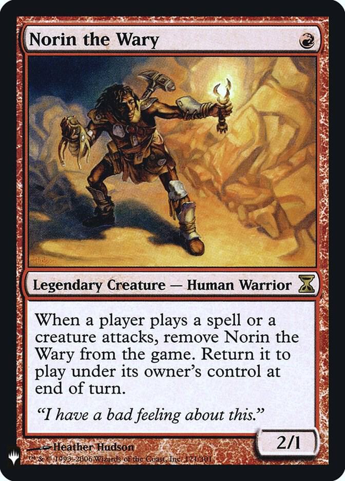 Norin the Wary 171 (The List Reprints)  - Foil | Good Games Adelaide SA