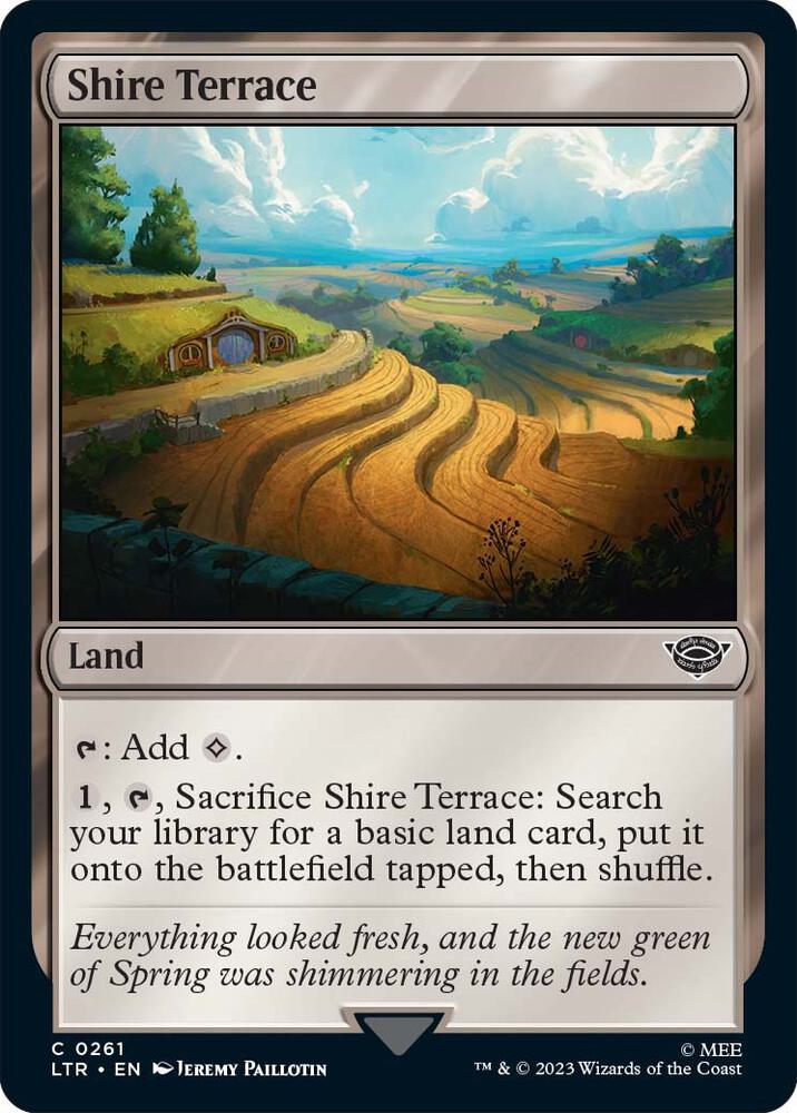 Shire Terrace 261 (Universes Beyond: The Lord of the Rings: Tales of Middle-earth)  - Foil | Good Games Adelaide SA