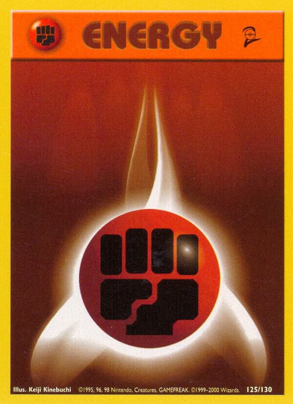 Fighting Energy 125/130 (Base Set 2)  | Good Games Adelaide SA