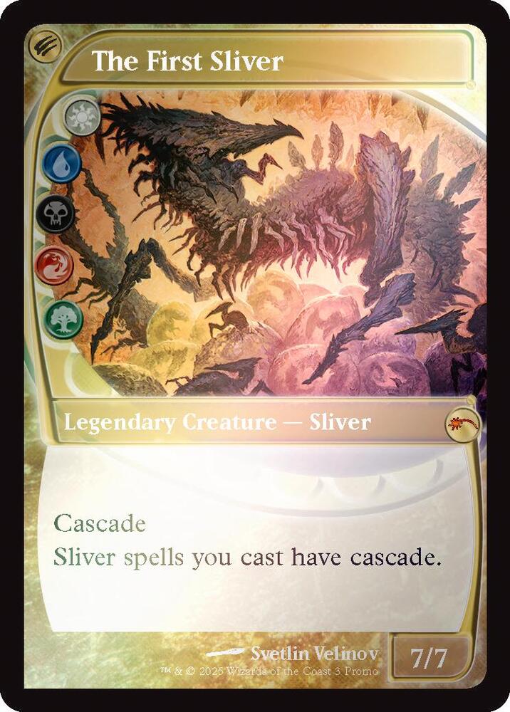 The First Sliver Future Sight 3 (MagicFest Cards)  - Foil | Good Games Adelaide SA