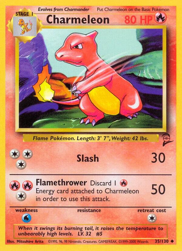 Charmeleon 035/130 (Base Set 2)  | Good Games Adelaide SA