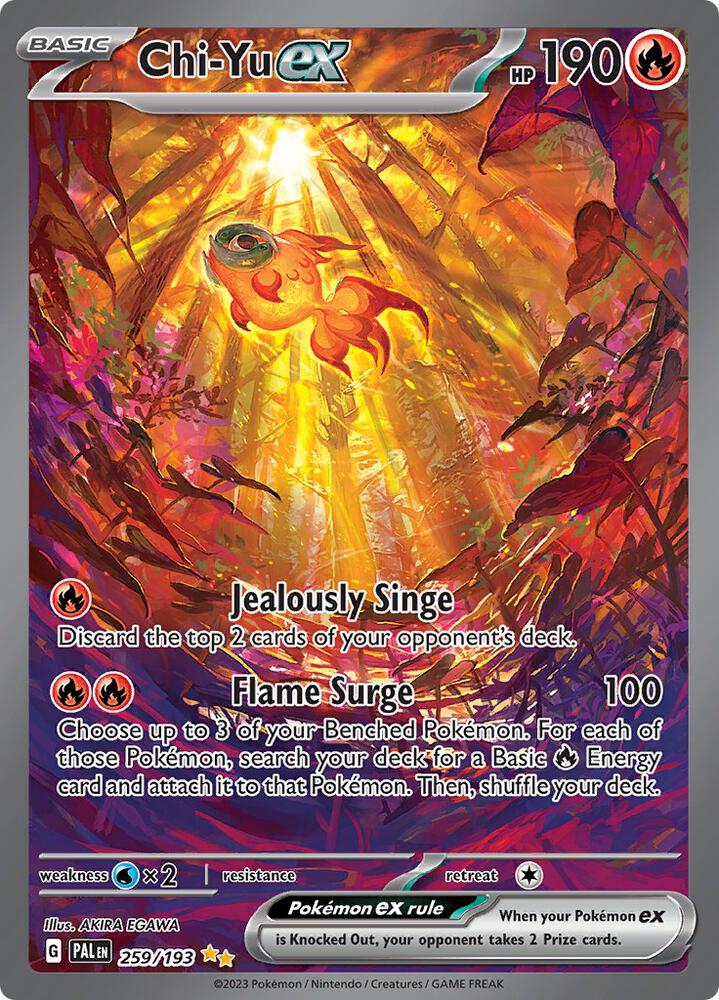 Chi-Yu ex 259/193 (SV02: Paldea Evolved)  - Holofoil | Good Games Adelaide SA