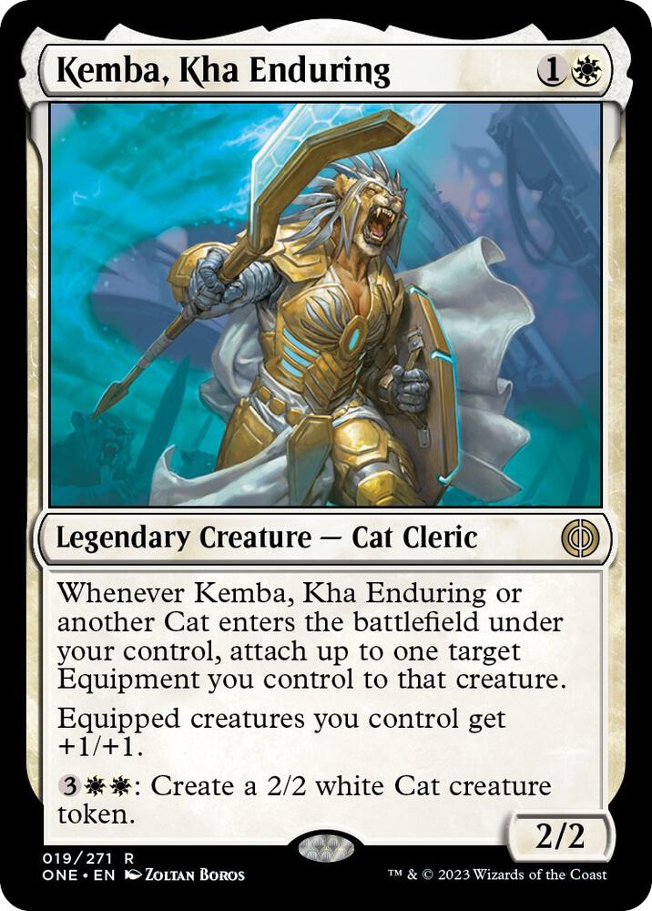 Kemba Kha Enduring 19 (Phyrexia: All Will Be One)  - Foil | Good Games Adelaide SA