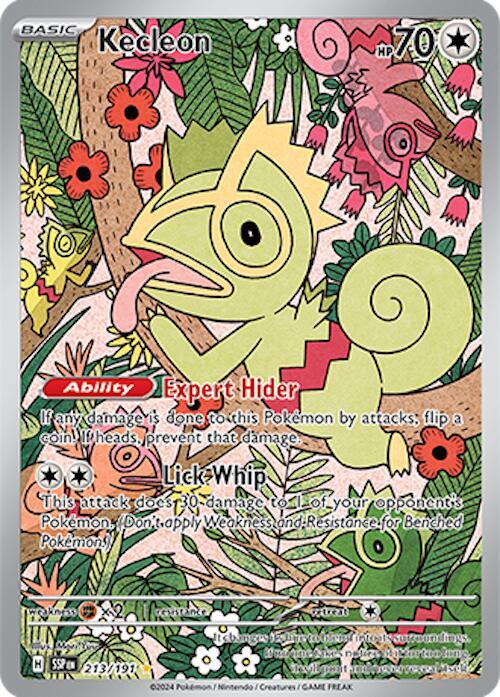 Kecleon 213/191 (SV08: Surging Sparks)  - Holofoil | Good Games Adelaide SA