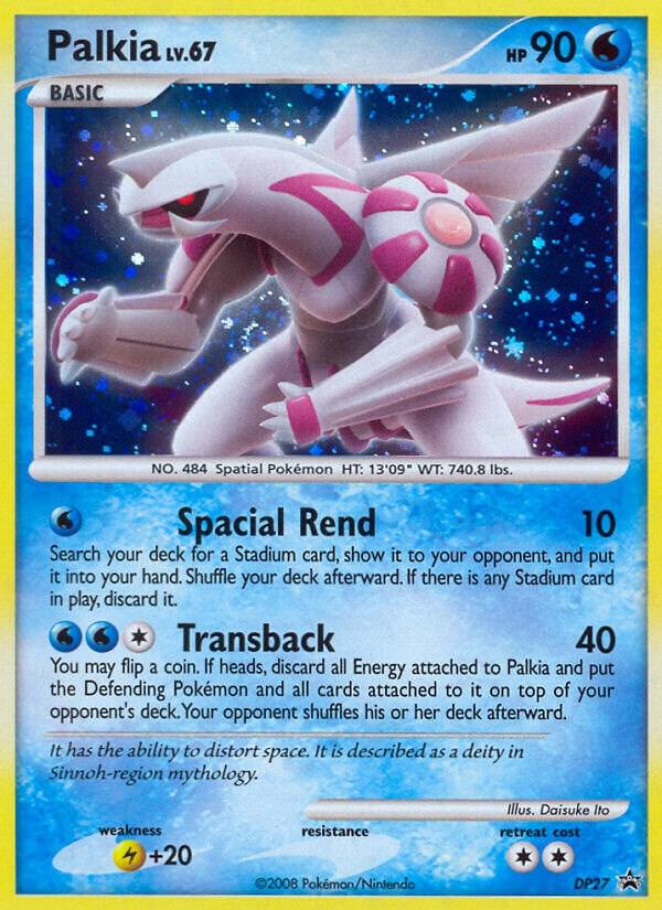 Palkia DP27 DP27 (Diamond and Pearl Promos)  - Holofoil | Good Games Adelaide SA